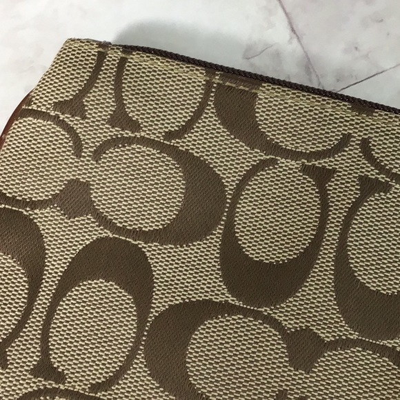 COACH Signature Mini Wristlet - Picture 4 of 6